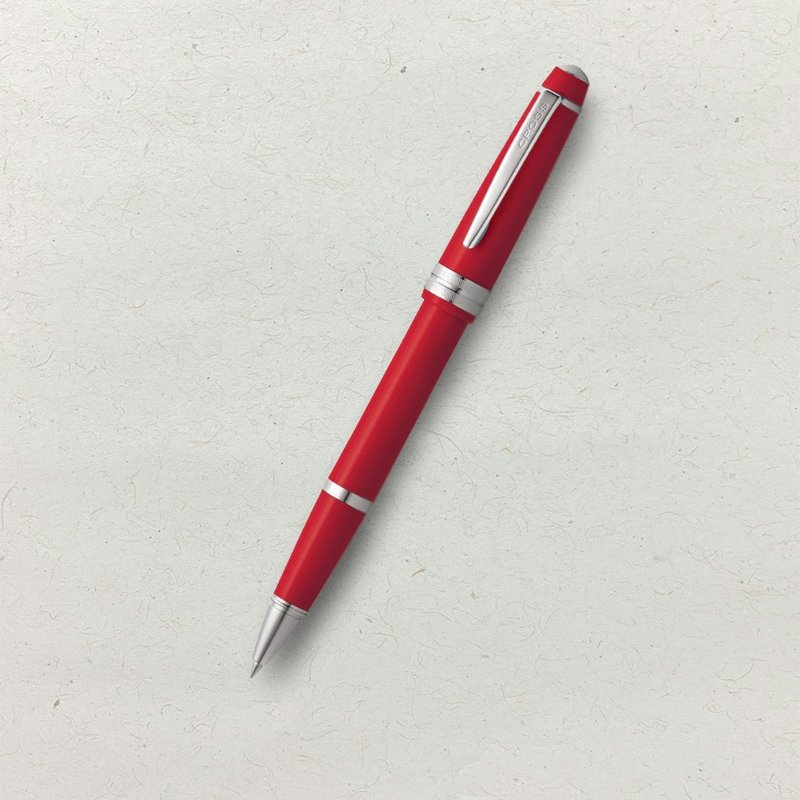 【CROSS】貝禮輕盈系列 亮紅鋼珠筆(原廠正貨) - 鋼珠筆 - 其他材質 紅色