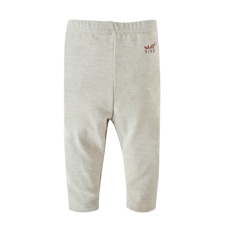 [SISSO Organic Cotton] Bamboo Charcoal Yarn to Wear Elastic Trousers SML - Pants - Cotton & Hemp Gray