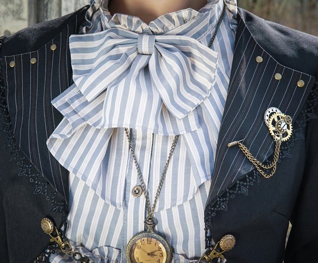 スチームパンク ゴシックレトロ テーラードカラー シェルカーディガン