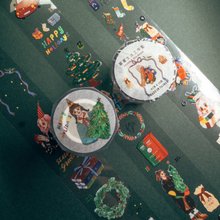 一起聖誕倒數 PET 膠帶 甜蜜生活