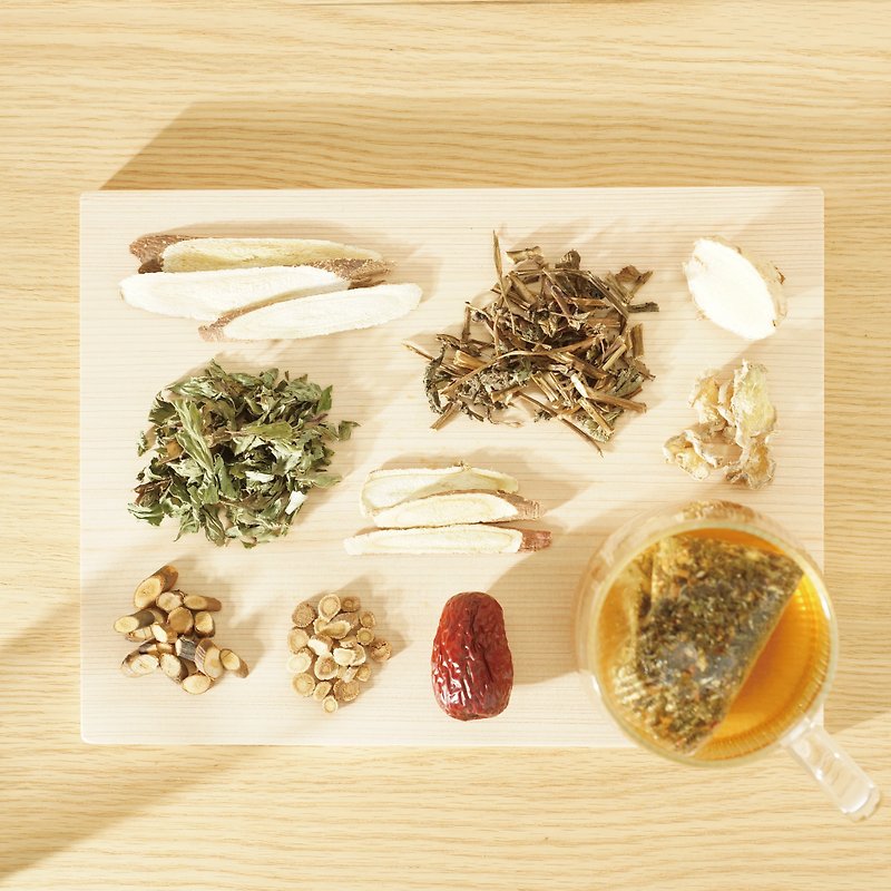 Defensive Qi/Qingjiqi Chinese Herbal Tea 10 bags/Ginger Mint - Tea - Fresh Ingredients 