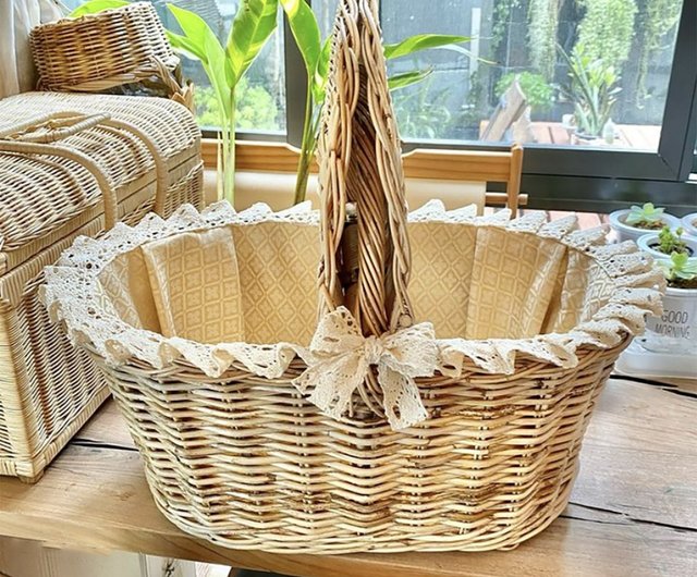 籐　籐人形　籐細工　ラタンドール　オブジェ　アンティーク　ドレス フランス Jean & Anne Farkas オートマタ ドール 人形 お化粧