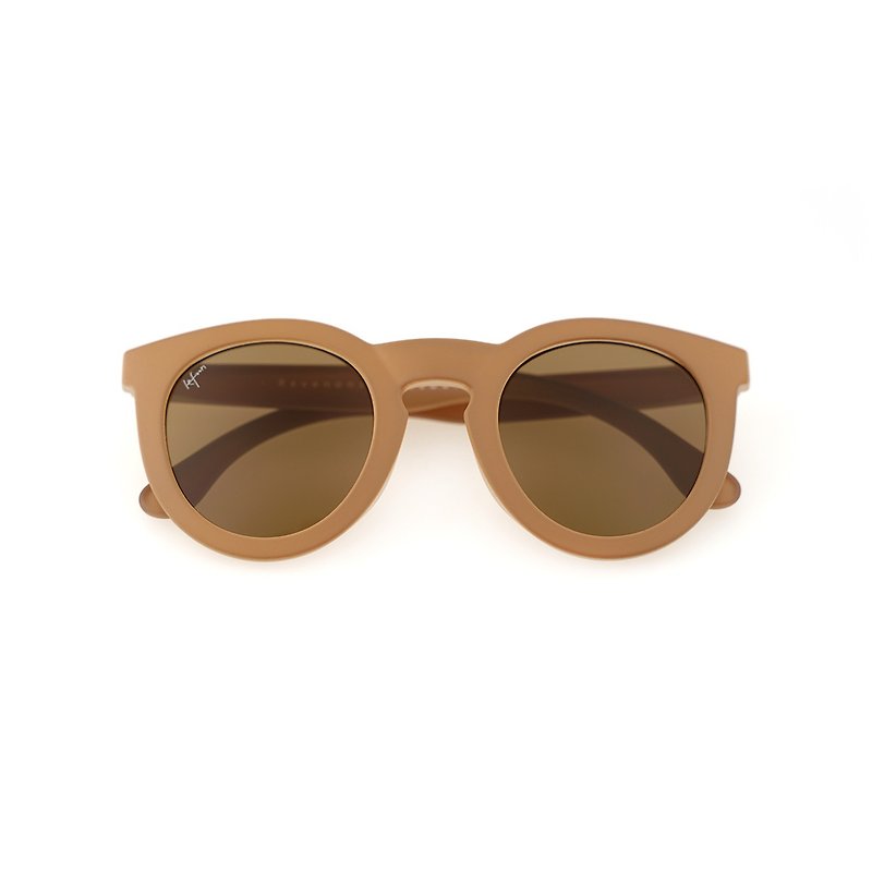 BABY Morandi Color Kids Sunglasses-Latte Brown - Baby Accessories - Eco-Friendly Materials Brown