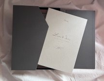 [Hardcover-customized book holder] Magnetic suction box. Book contract holder. Wedding book contract