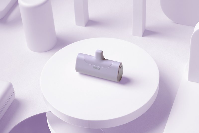 [Graduation Gift] [iWALK] Four generations of classic plug-in power bank - Encounter Purple - Chargers & Cables - Other Materials Purple