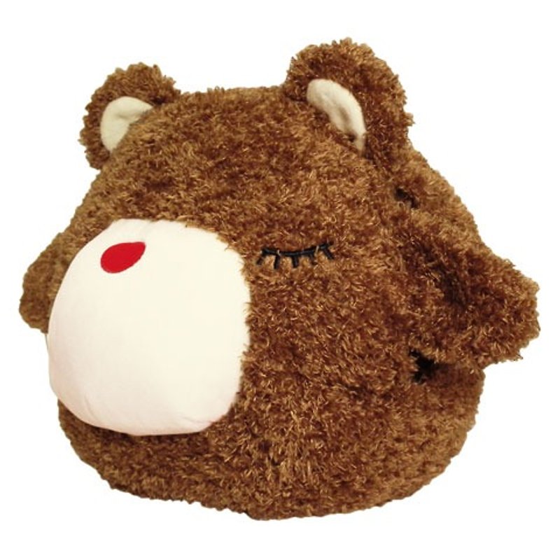 【BEAR BOY】Super soft QQ bear hand warmer - Pillows & Cushions - Other Materials 
