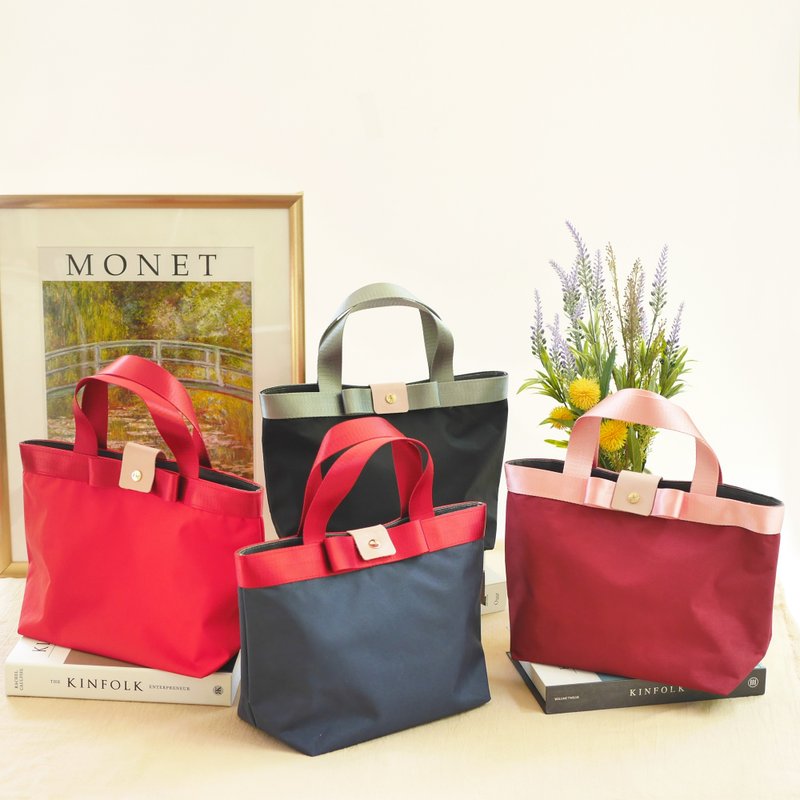 帆布包 Moda Verona - Prima Tote M - 手提包/手提袋 - 尼龍 紅色
