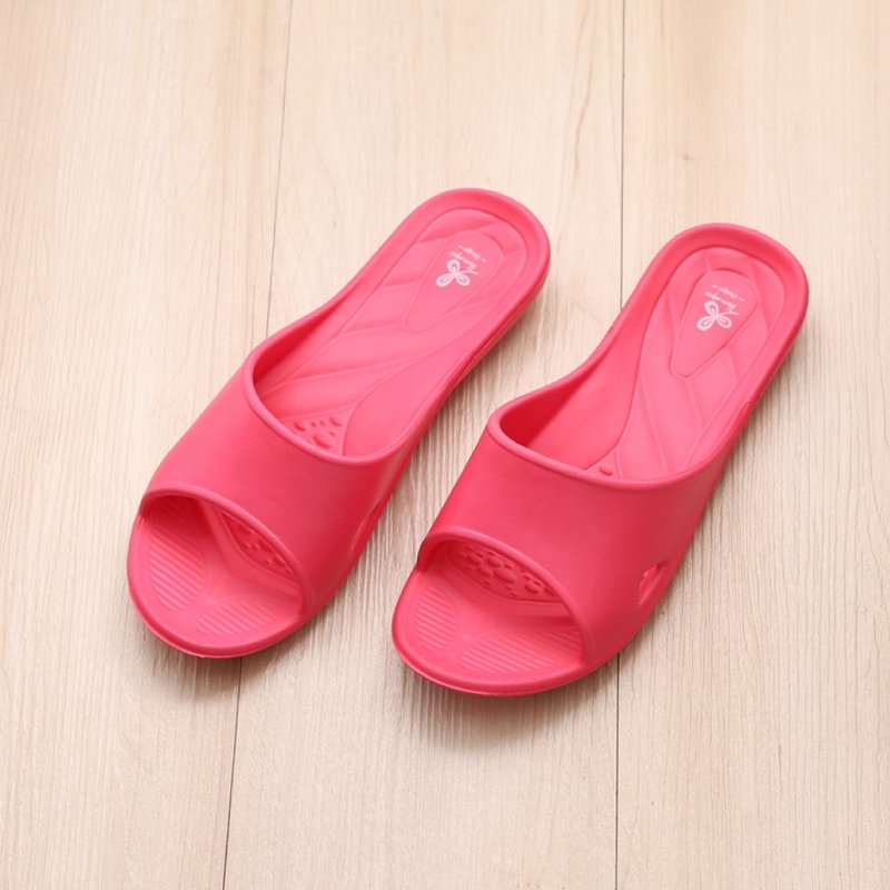 【Veronica】Praise Repurchase Fragrance Comfort Indoor Slippers-Peach Color - รองเท้าแตะในบ้าน - พลาสติก 