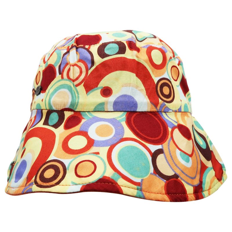 ATIPA可逆寬邊太陽帽防曬防紫外線 - 帽子 - 棉．麻 多色