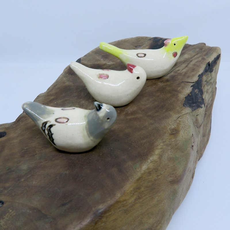 Mr. Song【It can let you have good table manners - bird chopstick rest】 - Chopsticks - Pottery Multicolor