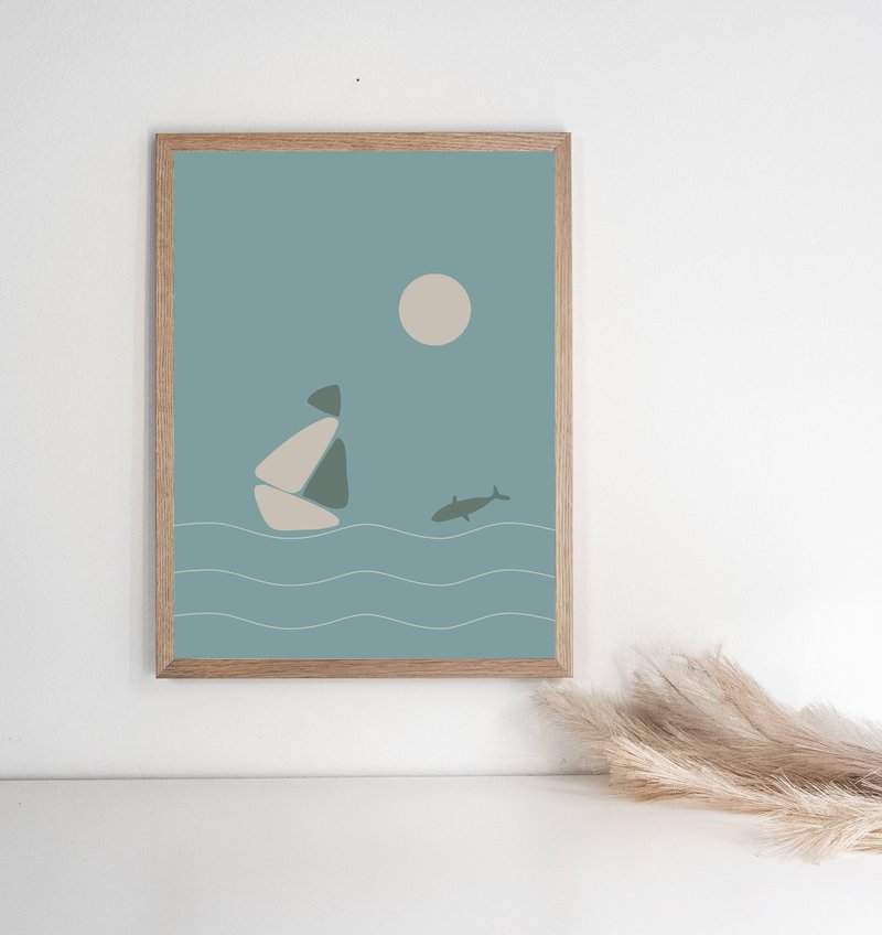 Digital Download Nursery Poster, Instant download - 其他數位設計 - 其他材質 