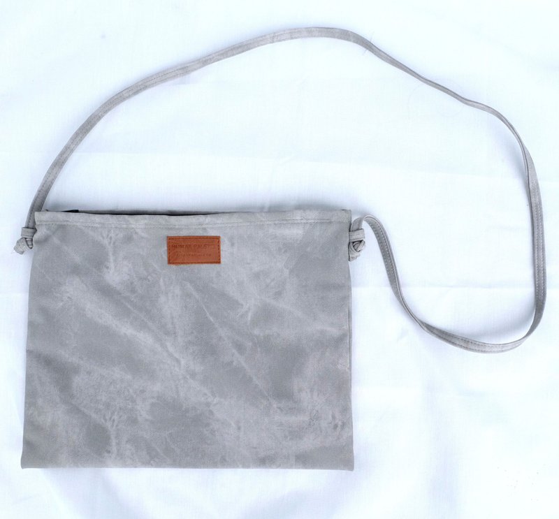 Wallet Clutch Gray. - 其他 - 真皮 灰色