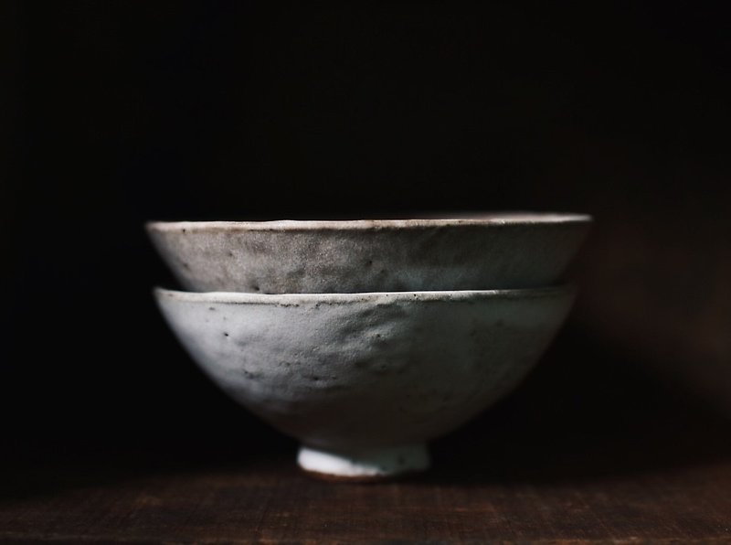 Look at the white bowl - ถ้วยชาม - ดินเผา ขาว