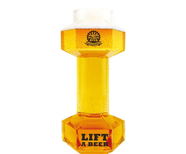 ダンベルビールジョッキ - ショップ winkee-tw ワイングラス・酒器 - Pinkoi