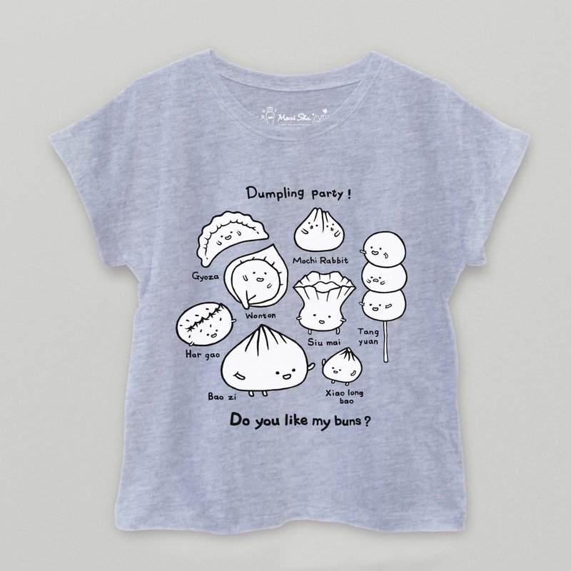 Dumpling party! T-shirt - Men's T-Shirts & Tops - Cotton & Hemp Silver