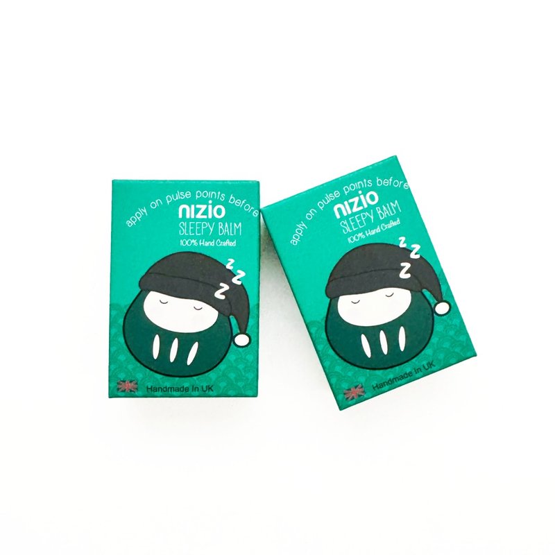 nizio【英國威爾斯】好好睡舒眠膏 -阿福盒裝2入組 (25mlX2) - 身體乳/按摩油 - 精油 