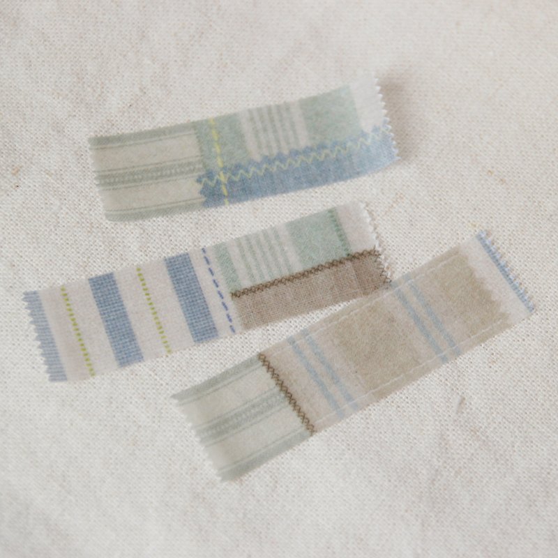 Patchwork Masking Tape | Natural Linen - มาสกิ้งเทป - กระดาษ หลากหลายสี