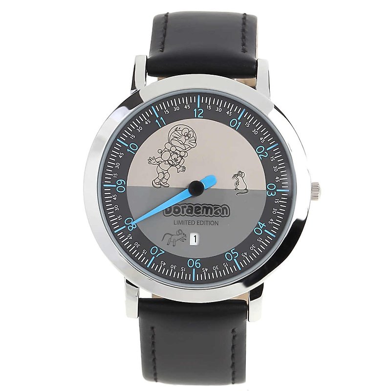 ドラえもん ワンハンド 1本針 腕時計 DO-0020A Doraemon - 女裝錶 - 其他金屬 灰色