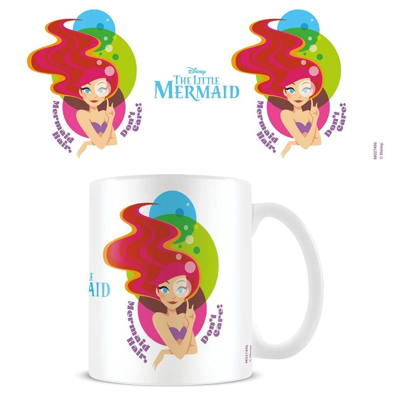 【迪士尼】小美人魚插畫馬克杯 /The Little Mermaid - 咖啡杯/馬克杯 - 陶 多色
