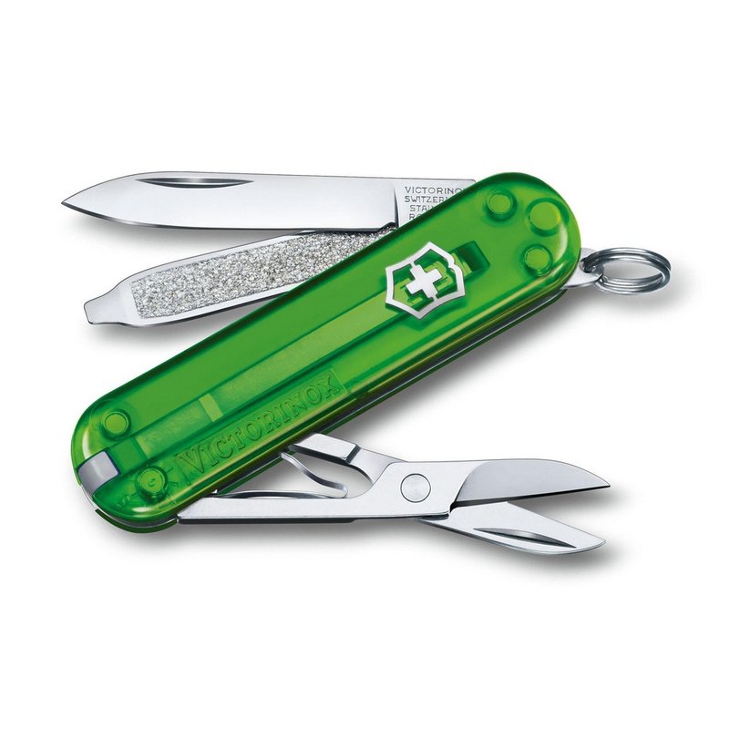 VICTORINOX 瑞士維氏 Green Tea 透青綠 0.6223.T41G - 露營用品 - 不鏽鋼 綠色