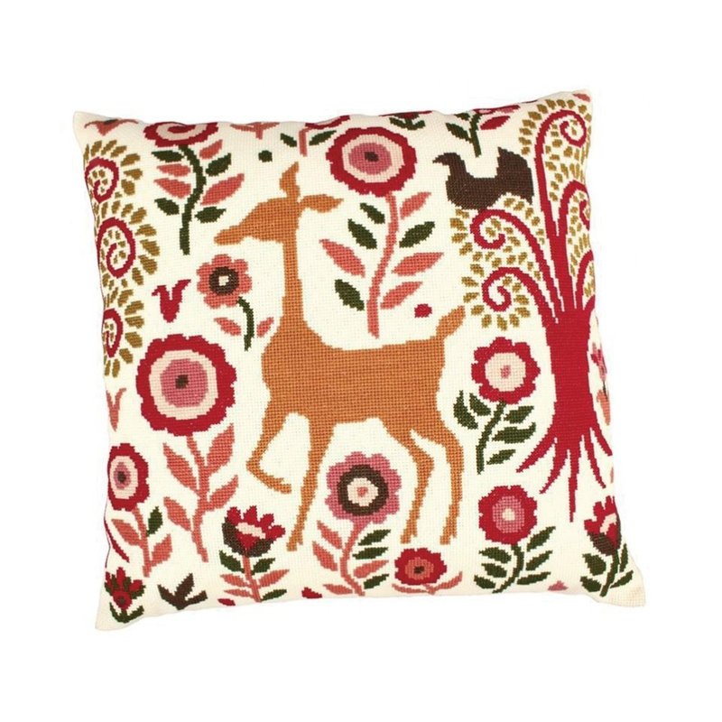 RTO - CU001 十字繡材料包 - 森林迷鹿 - 編織/刺繡/羊毛氈/縫紉 - 其他材質 