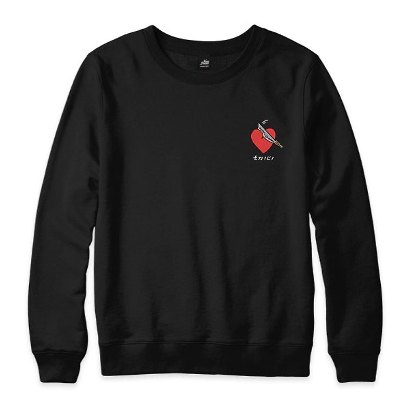 Heart-to-heart Tough Guy Edition-Black-Unisex Edition University T - Men's T-Shirts & Tops - Cotton & Hemp Black