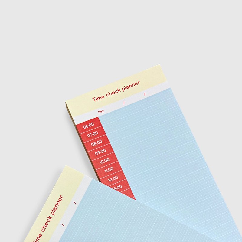 (Long) Time check | Memo Pad - 便條紙/便利貼 - 紙 多色