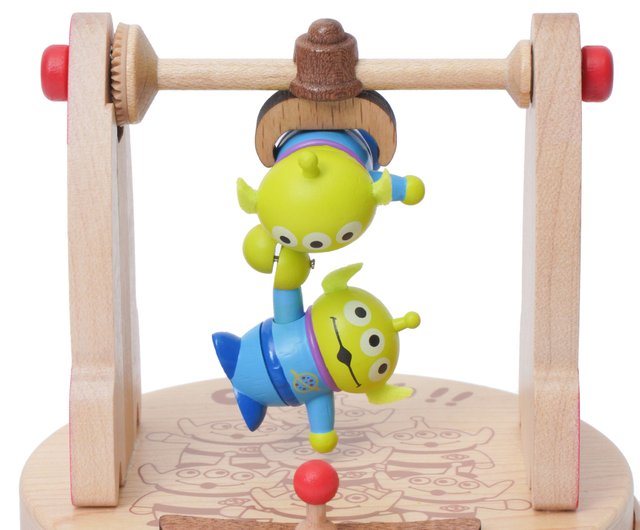 スリーアイドモンスター】首振りオルゴールと吊り下げ鉄棒ミュージック