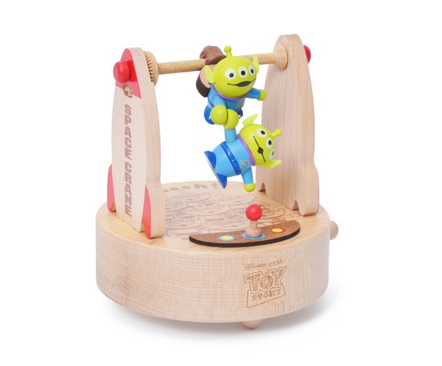 スリーアイドモンスター】首振りオルゴールと吊り下げ鉄棒ミュージック