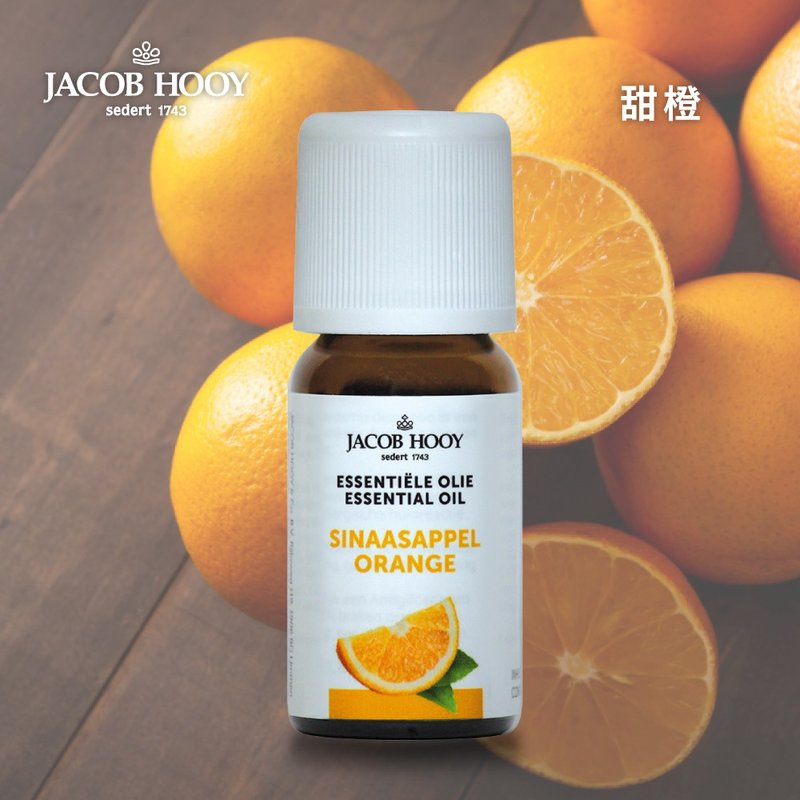 Jacob Hooy | Sweet Orange Essential Oil 100% Pure Essential Oil Diffuser Oxygen Aromatherapy - Fragrances - Essential Oils 