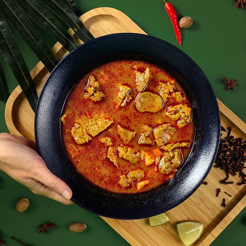 VeganJoy - Nanyang Laksa Curry Bun - Vegan - Mixes & Ready Meals - Fresh Ingredients 