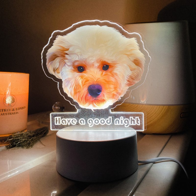 Siyanhui customized night light (three colors) - โคมไฟ - วัสดุอื่นๆ 