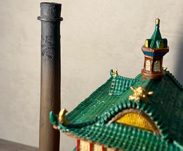 ジブリアート10 千と千尋の神隠しより「積善館」額装品32.7㎝×24.0㎝ ジブリアート10 千と千尋の神隠しより「積善館」額装品32.7㎝×