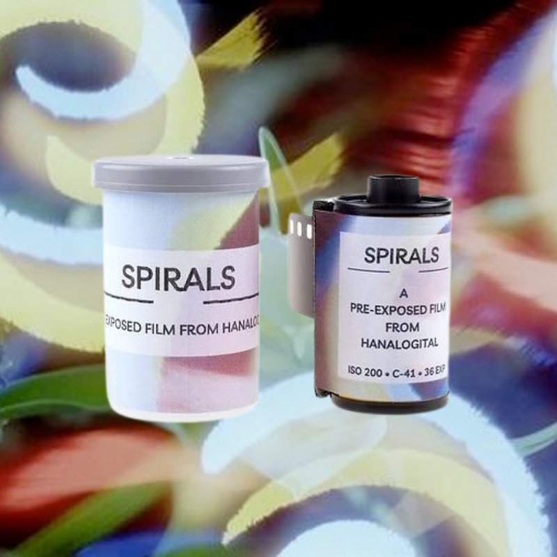 【Hanalogital】SPIRALS 200度 36張 彩色負片菲林 | 特效菲林 - 相機/拍立得/底片相機 - 其他材質 