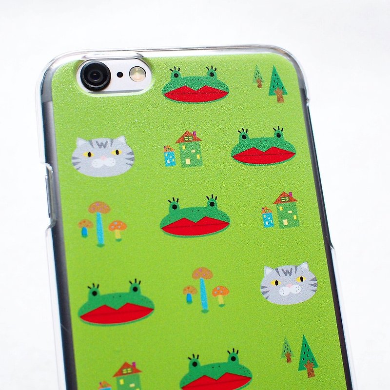 E*group (A Frog Csto Green) iPhone 6/6s. Iphone 6plus/6s plus - เคส/ซองมือถือ - อะคริลิค สีเขียว