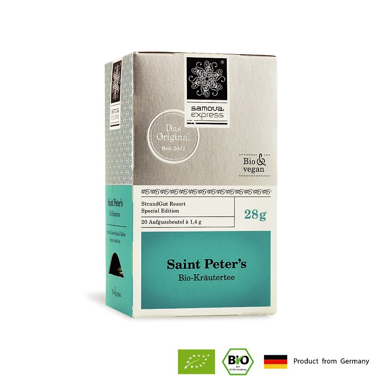 Saint Peter's / Organic Herbal Tea / Express / 20 teabags - ชา - พืช/ดอกไม้ สีเขียว