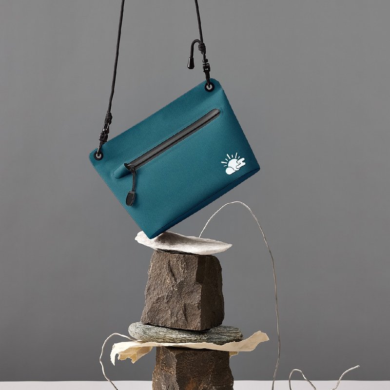 防水バッグ-グリーン（携帯電話バッグ/小物バッグ/サイドバッグ/クロスボディバッグ/キャリーバッグ/旅行用キャリーバッグ） - ショルダーバッグ - 防水素材 グリーン