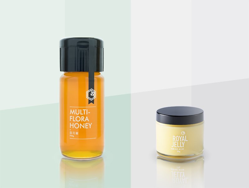 Honey health | vitality beauty group 15% OFF | royal jelly ✕ honeymoon 700g - น้ำผึ้ง - แก้ว สีเหลือง