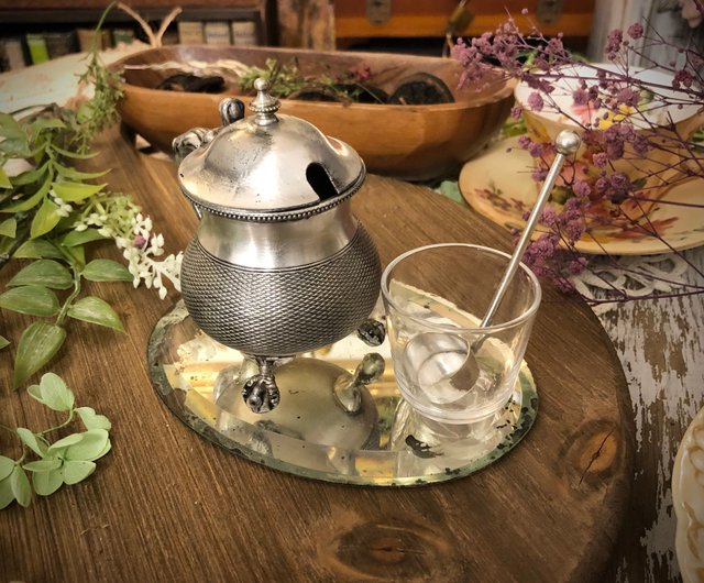 France antique ETAIN フランスアンティークピューターカップ3