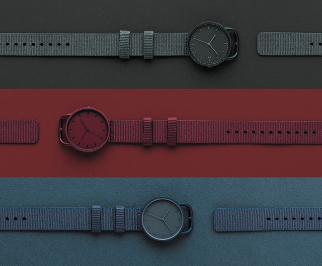 10:10 BY NENDO Buckle Colors 006 Couple Watch - Shop tenten-time