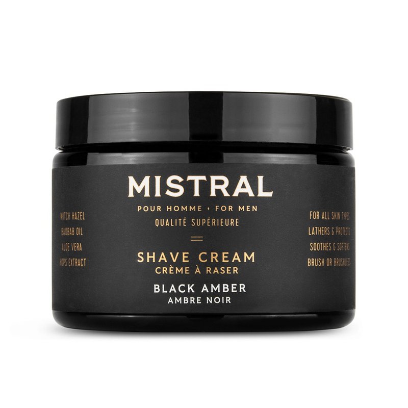 Mistral - 黑琥珀 刮鬍膏 / 刮鬍泡 / 刮鬍皂 / 刮鬍霜 / 刮鬍乳 - 男性保養/清潔/修容工具 - 其他材質 