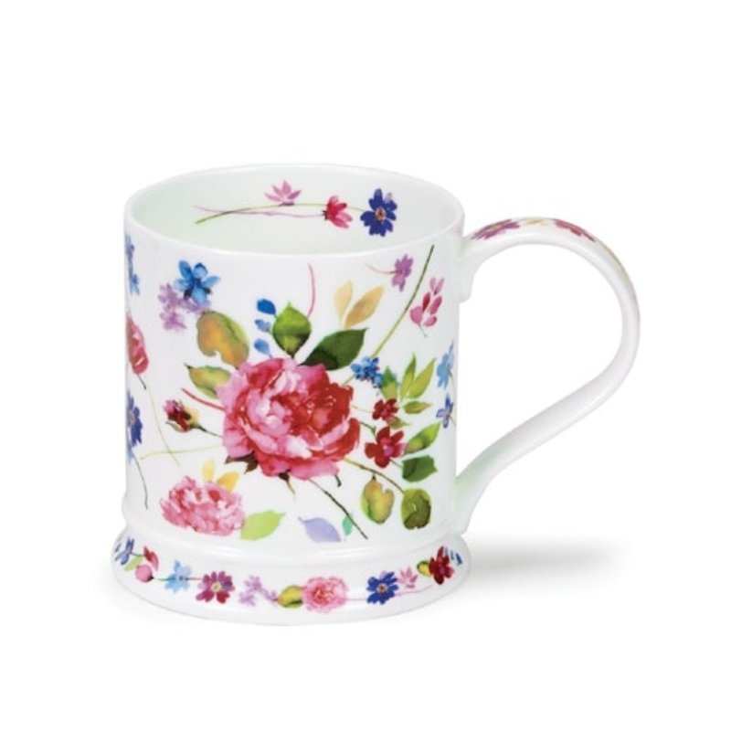 野地花園玫瑰馬克杯(附禮盒) - 咖啡杯 - 瓷 