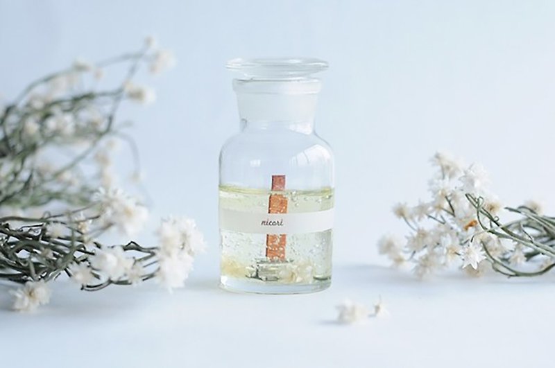 蠟 香氛蠟燭/燭台 - [Aroma candle with sound, ylang-ylang ammobumu] 100% essential oil BOTABNICAL BOTTLE CANDLE