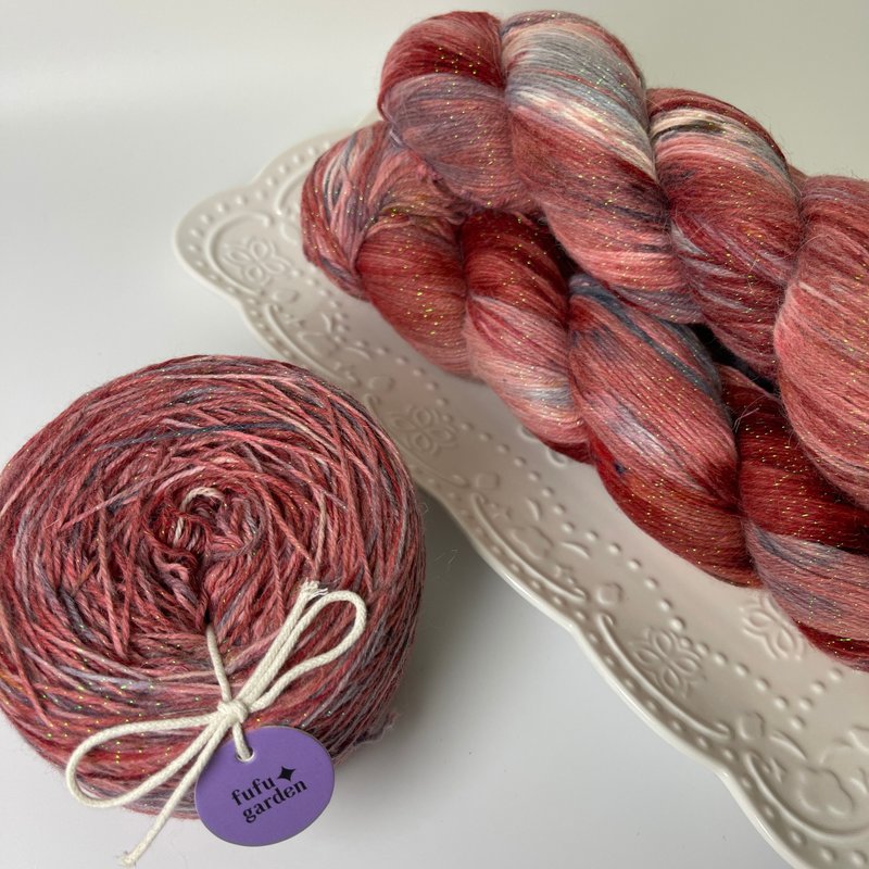 fufugarden-Angora wool harmony-Scarlet Rabbit Velvet - เย็บปัก/ถักทอ/ใยขนแกะ - ขนแกะ 