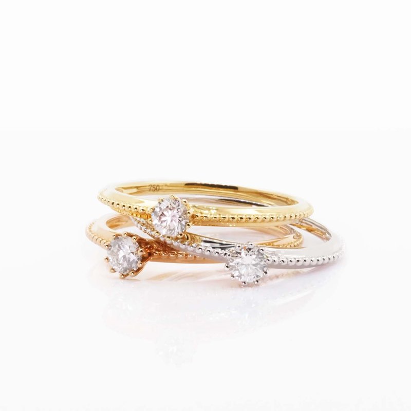 The Only One Diamond  Ring - แหวนทั่วไป - เครื่องประดับ สีทอง