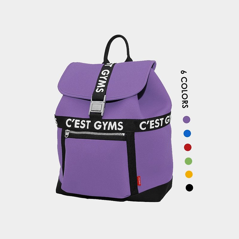 ZURICH Zurich leisure backpack [6 colors] - กระเป๋าเป้สะพายหลัง - วัสดุกันนำ้ สีดำ