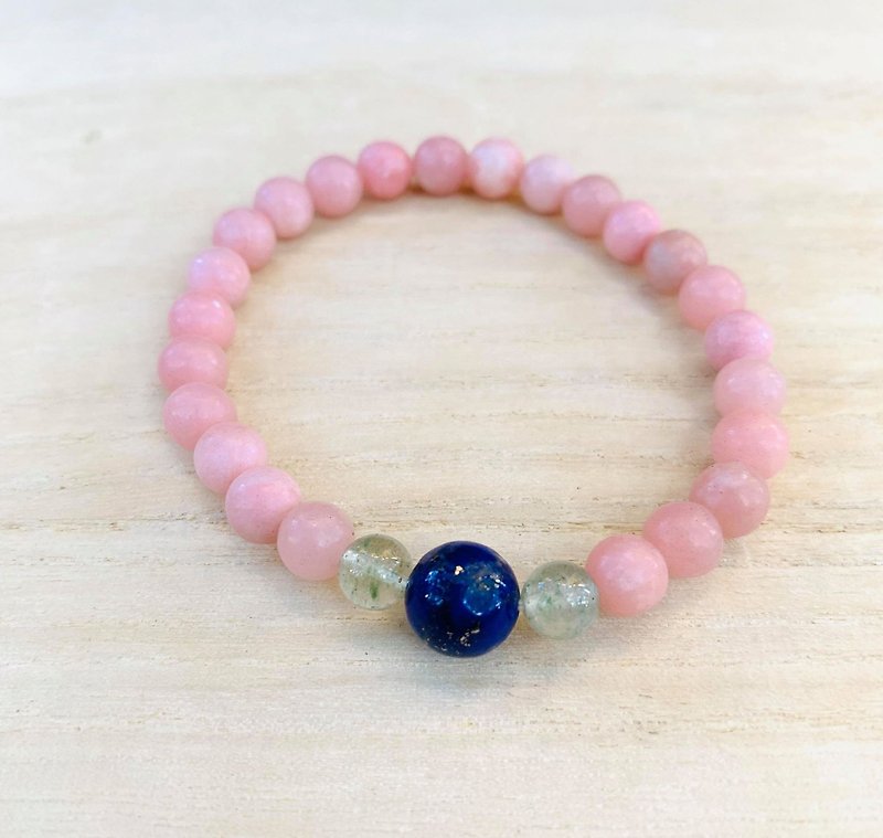 Soran (Bracelet Series) Pink Opal: Charm - Bracelets - Stone Pink