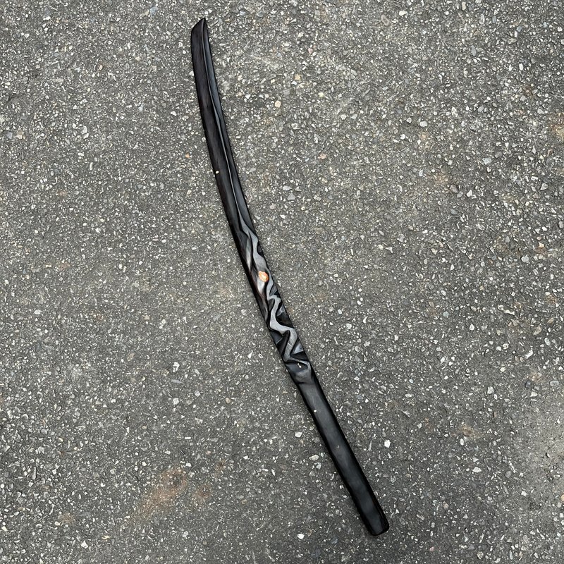我販劍　黑妖刀　烏戾鬪樂　手工木劍　藝術木刀　魔劍 - 擺飾/家飾品 - 木頭 黑色