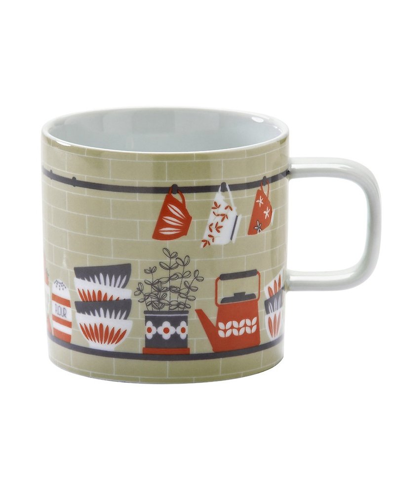 SUSS-英國Rayware 北歐家庭廚房佈景風格設計馬克杯(咖啡色)-現貨 - 咖啡杯 - 陶 咖啡色