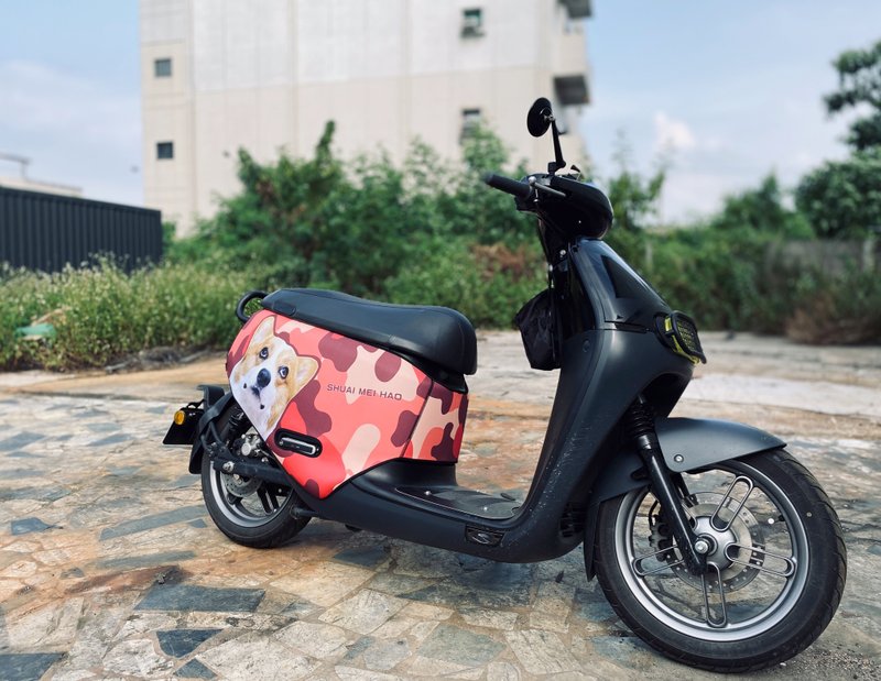 BLR X 連環泡 gogoro 車身造型保護套 SMH02 粉紅迷彩 - 其他 - 聚酯纖維 粉紅色